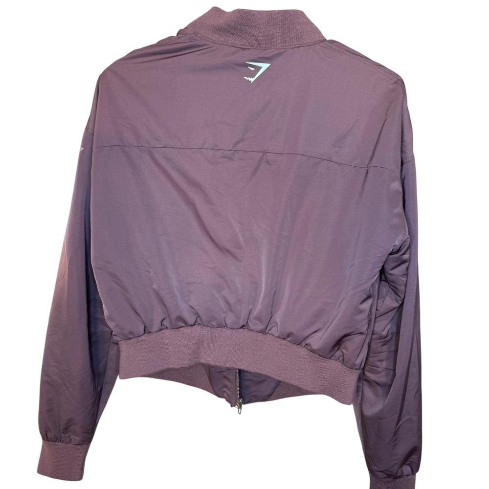 Gymshark Women's Mauve Bomber Jacket View 5